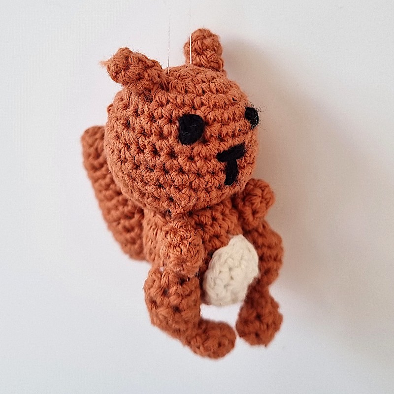 Squirrel Keyring