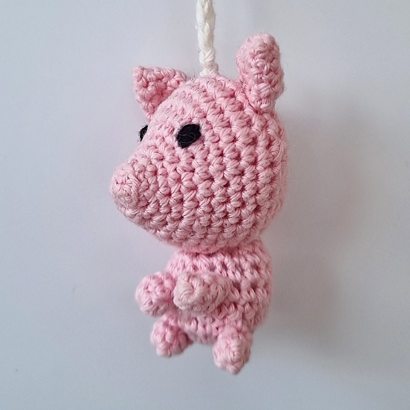 Pig Keyring