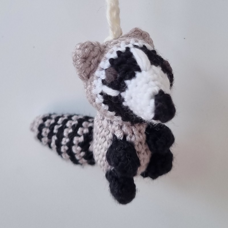 Racoon Keyring