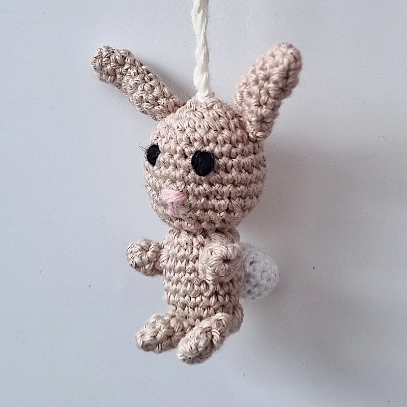 Rabbit Keyring