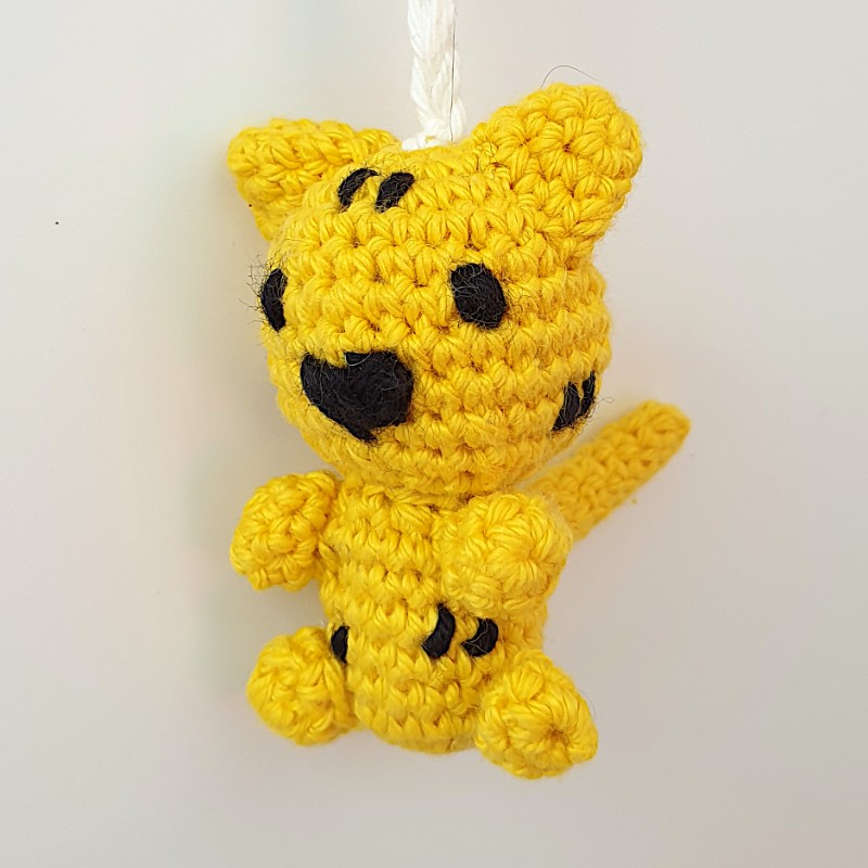 Cheetah Keyring