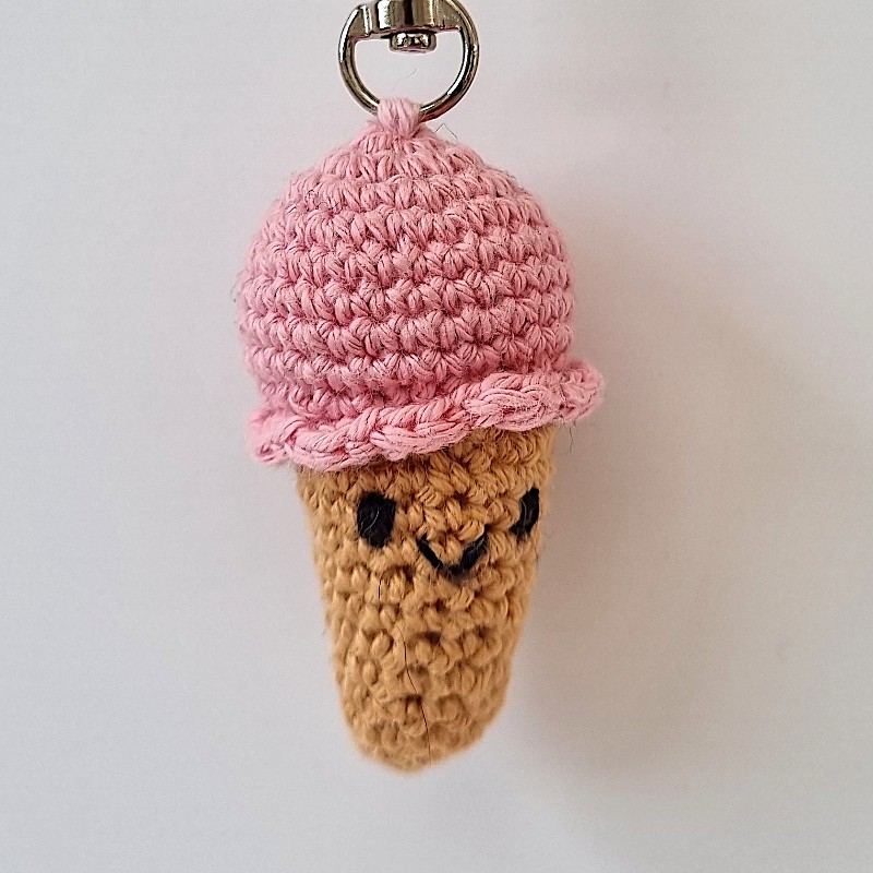 Ice Cream Keyring