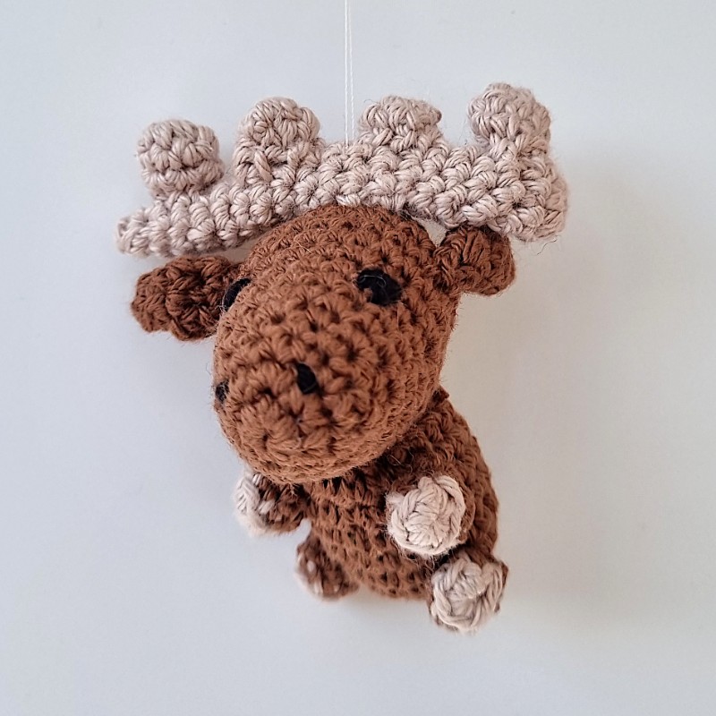 Moose Keyring