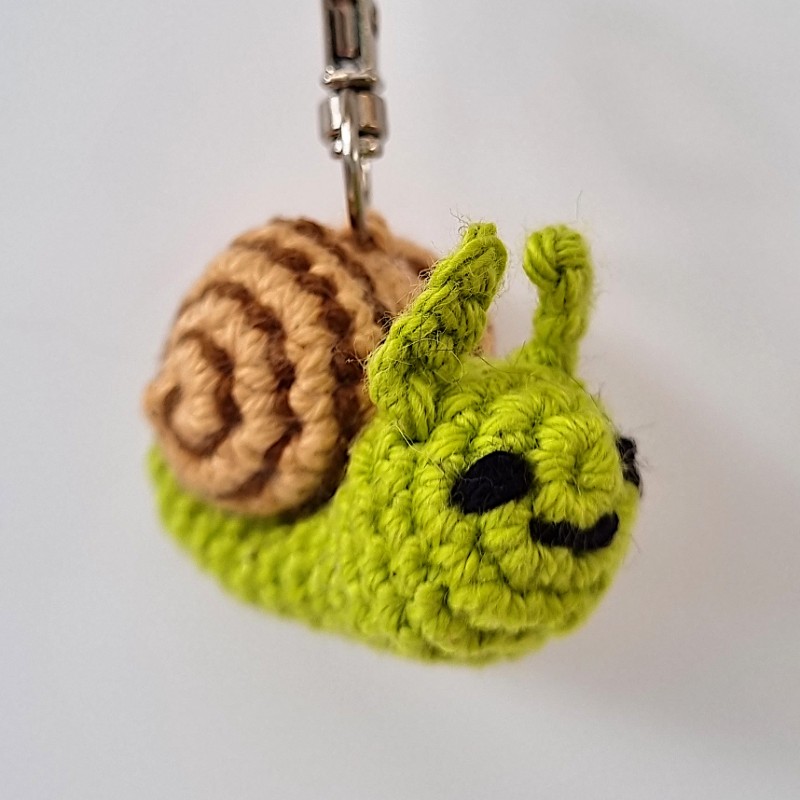 Snail Keyring