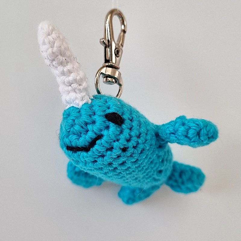 Narwhal Keyring