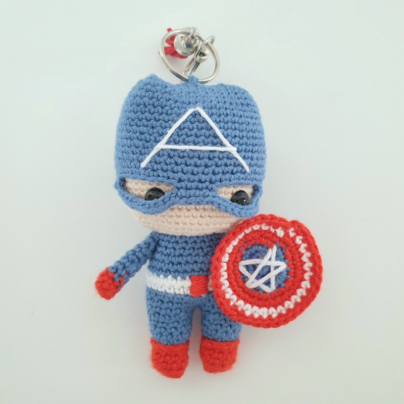 Captain America Keyring